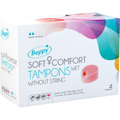 BEPPY - LUBRICATED TAMPONS 2 UNITS