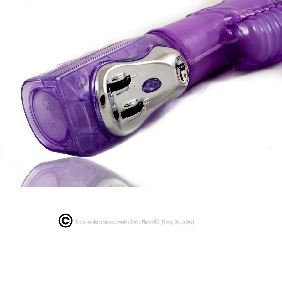 DANCE - UP &amp; DOWN RABBIT LILAC SUPER-STIMULATOR ROTATOR