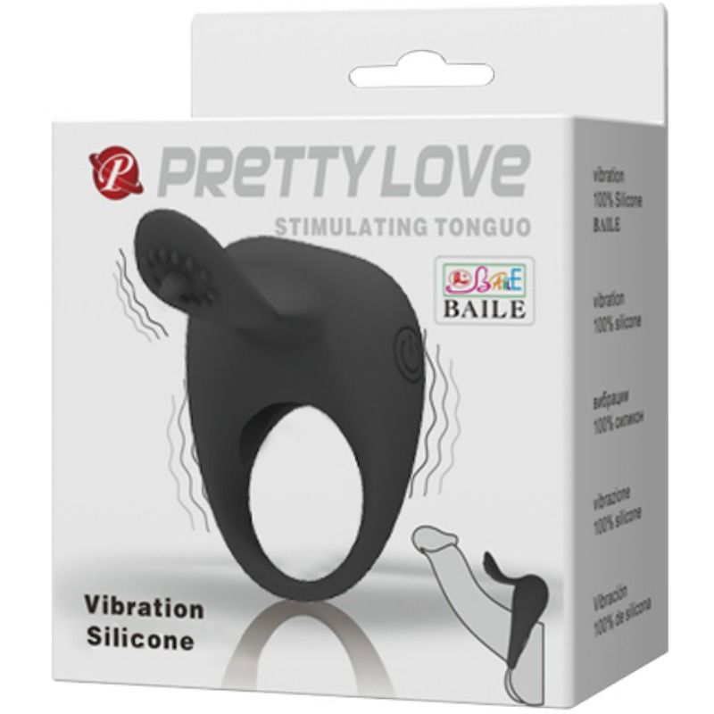 PRETTY LOVE - ANELL VIBRADOR AMB LLENGUA