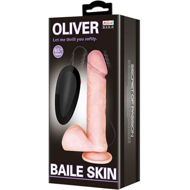 DANCE - OLIVER REALISTIC DILDO WITH VIBRATION