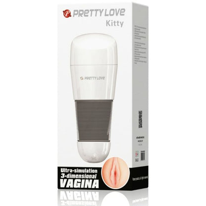 PRETTY LOVE - KITTY WHITE VAGINA MASTURBATOR