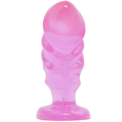 DANCE - UNISEX ANAL PLUG WITH PINK SUCTION CUP