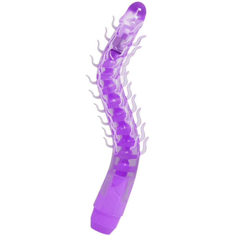 DANCE - FLEXI VIBE SENSUAL SPINE BENDABLE VIBRATING DILDO LILA 23.5 CM