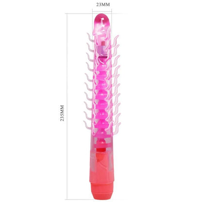 DANCE - FLEXI VIBE SENSUAL SPINE BENDABLE VIBRATING DILDO LILA 23.5 CM