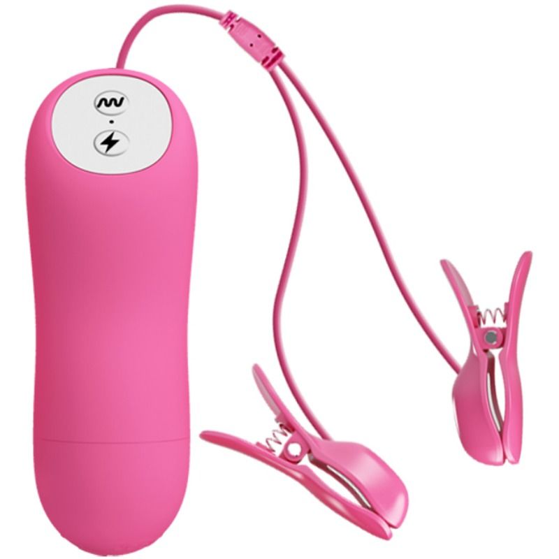 BAILE - ROMANTIC WAVE PIZZAS COM VIBRAÇÃO E ELECTROSHOCK FUCHSIA