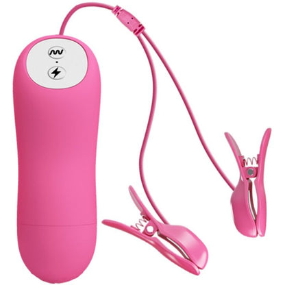 BAILE - ROMANTIC WAVE PIZZAS COM VIBRAÇÃO E ELECTROSHOCK FUCHSIA