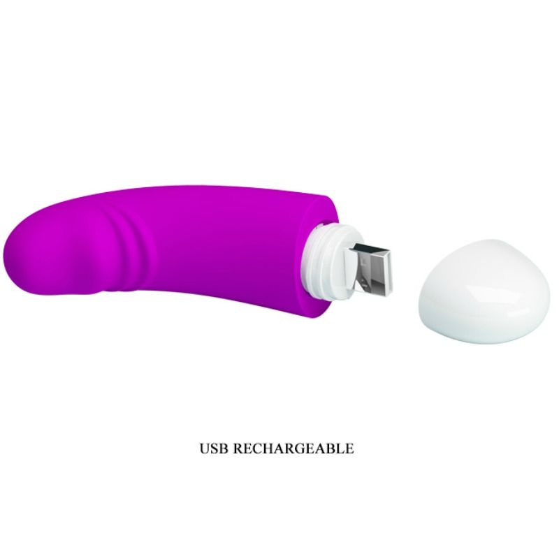 PRETTY LOVE - LUTHER MINI VIBRADOR 30 MODOS VIBRACIÓN