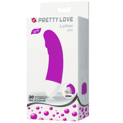 PRETTY LOVE - LUTHER MINI VIBRADOR 30 MODOS VIBRACIÓN