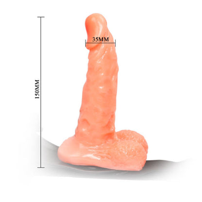 DANCE - HARNESS WITH REALISTIC PENIS AND ADJUSTABLE PANTY ULTRA PASSIONATE 15.5 CM
