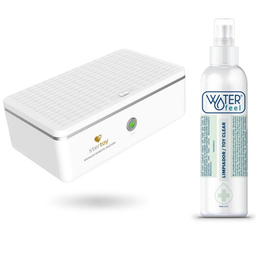 STERTOY - ESTERILIZADOR + TOY CLEANER WATERFEEL GRATIS