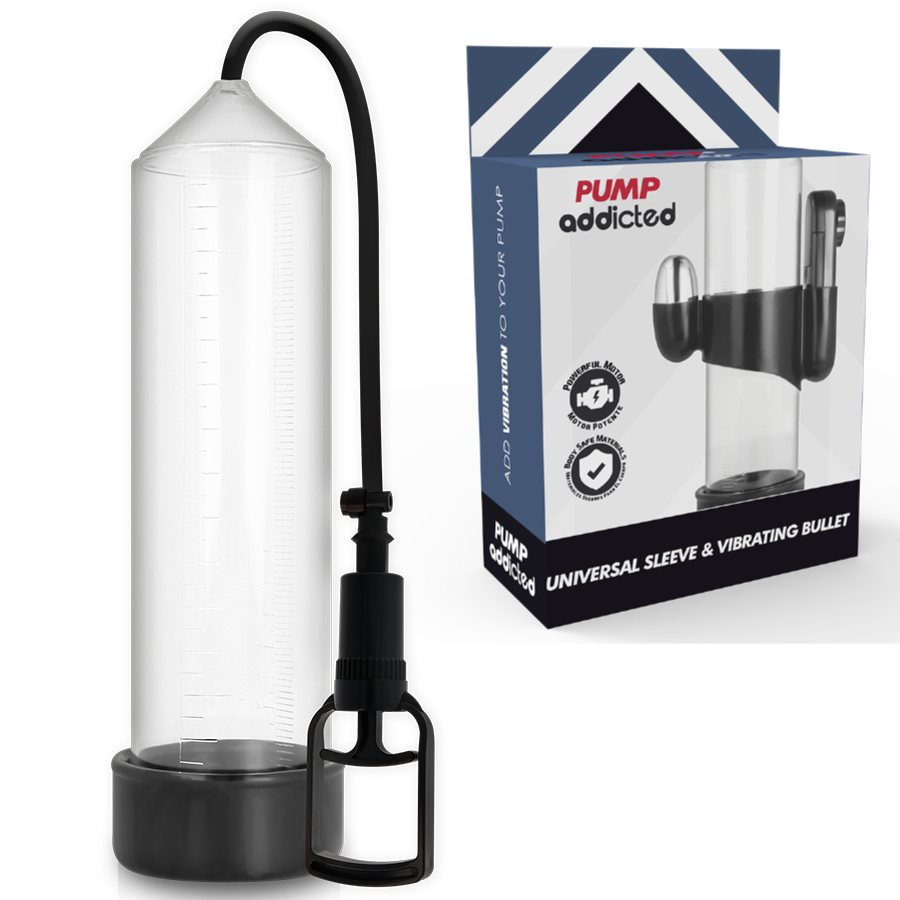 PUMP ADDICTED - CLEAR ERECTION PUMP RX7 WITH VIBRATOR