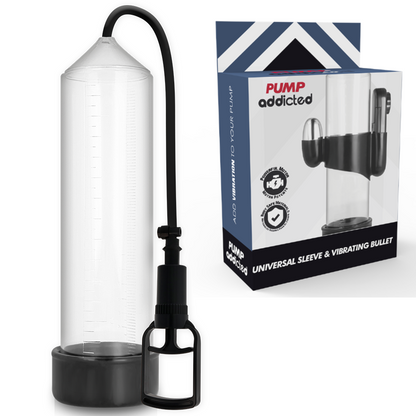 PUMP ADDICTED - CLEAR ERECTION PUMP RX7 WITH VIBRATOR