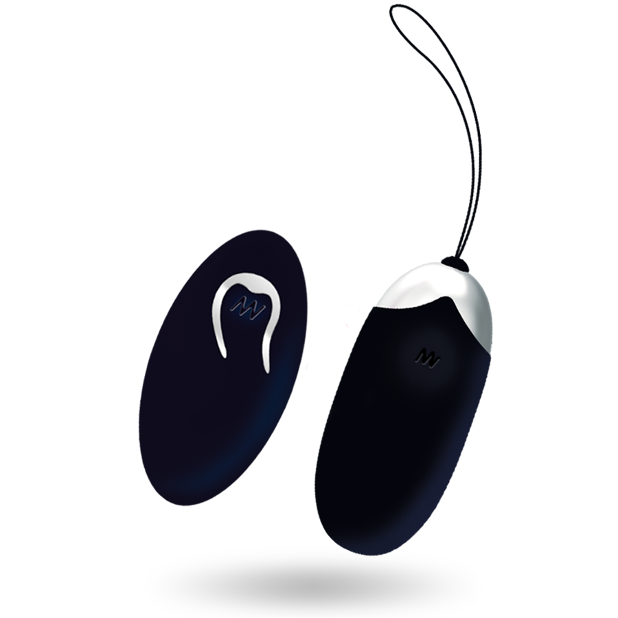 INTENSE - FLIPPY II RECHARGEABLE REMOTE EGG BLACK