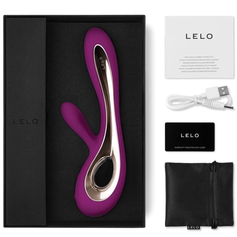 LELO - SORAYA 2 VIBRADOR COELHO ROXO