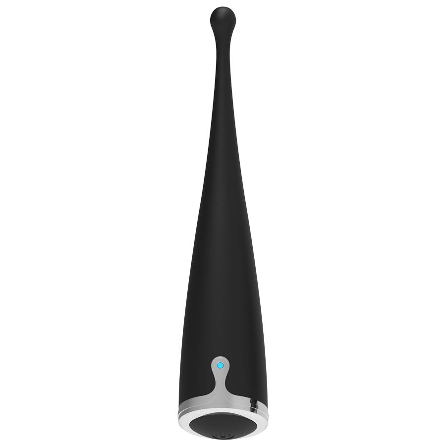 BRILLY GLAM - SPOT VIBE ORGASMIC CLITORAL VIBRATOR BLACK SILICONE