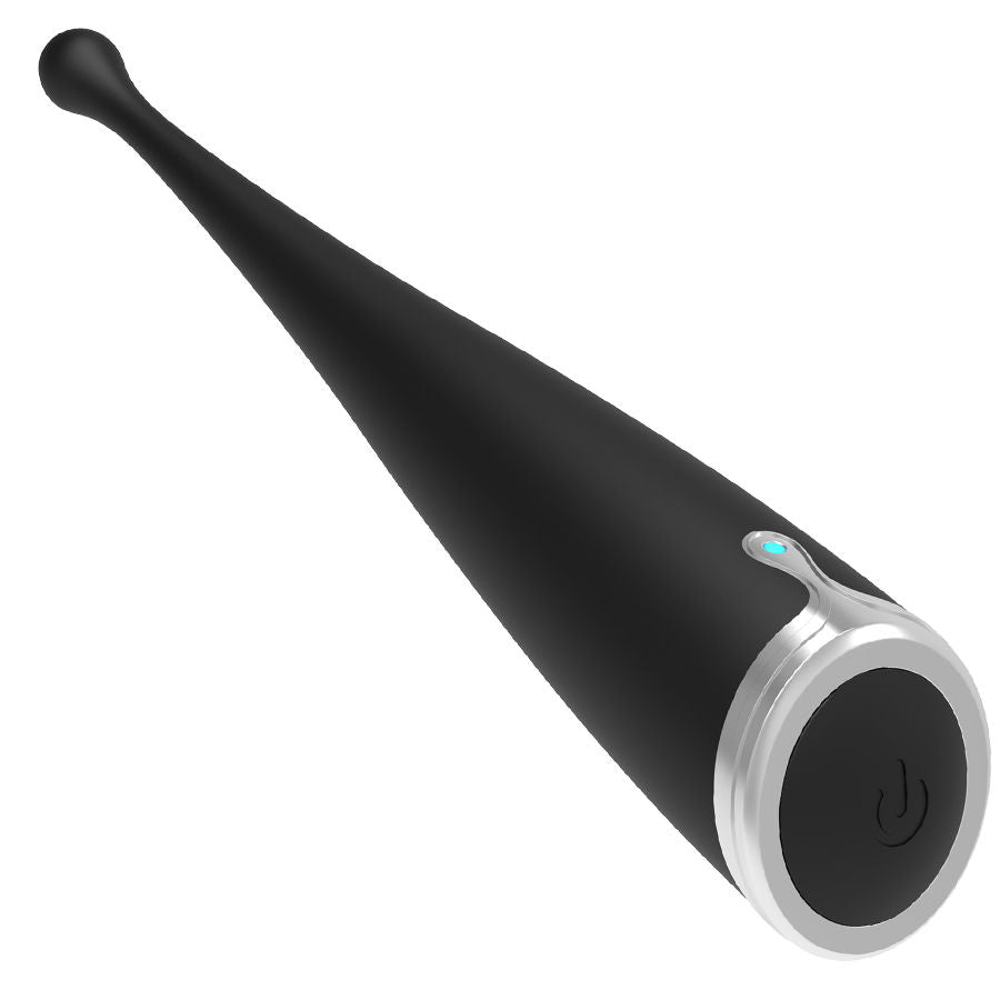 BRILLY GLAM - SPOT VIBE ORGASMIC CLITORAL VIBRATOR BLACK SILICONE