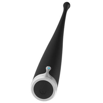 BRILLY GLAM - SPOT VIBE ORGASMIC CLITORAL VIBRATOR BLACK SILICONE