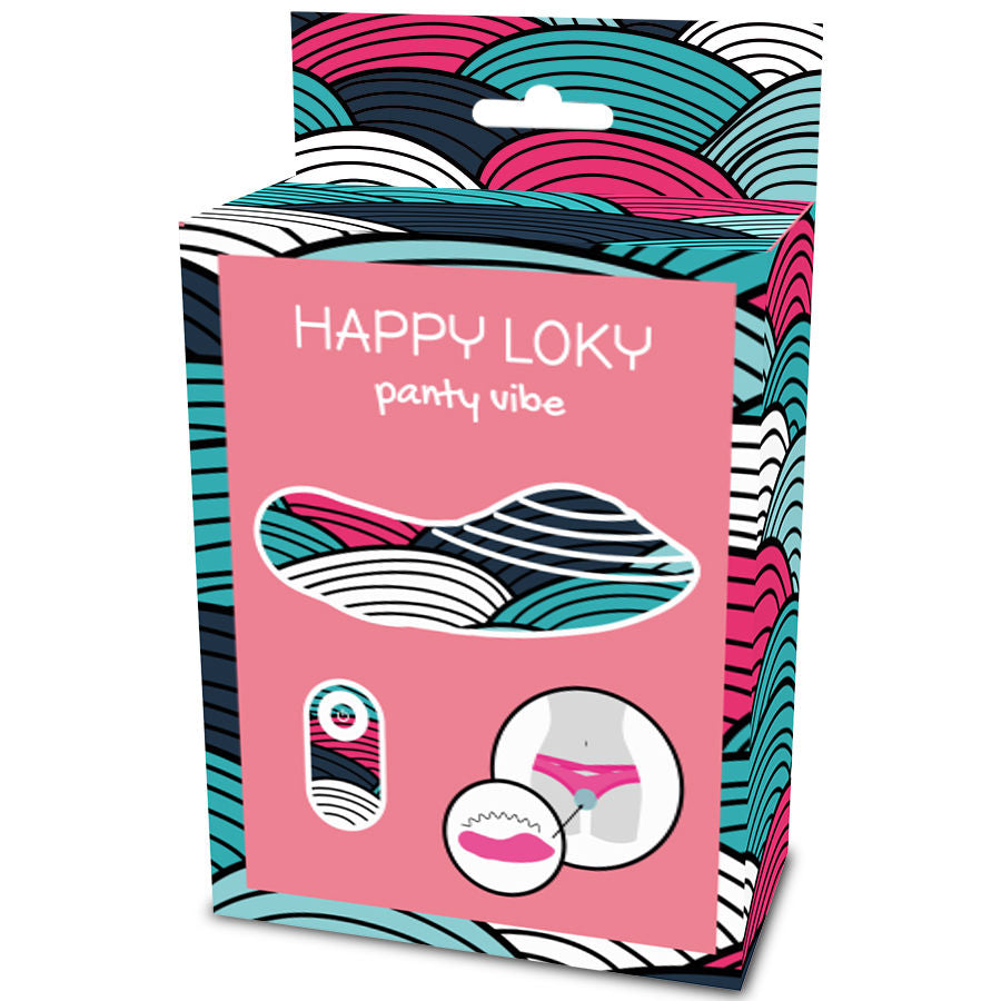 HAPPY LOKY - CUECA VIBRATÓRIA COM CONTROLO REMOTO