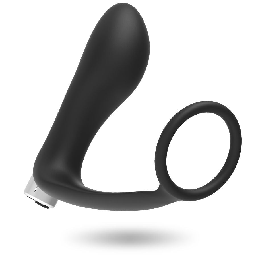 Joguines addictes: model de vibrador prostàtic recarregable 1 - negre