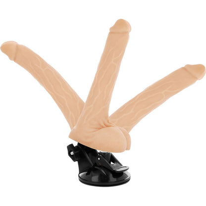BASECOCK - ARTICULABLE REALISTIC VIBRATOR NATURAL REMOTE CONTROL 18.5 CM -O- 4 CM