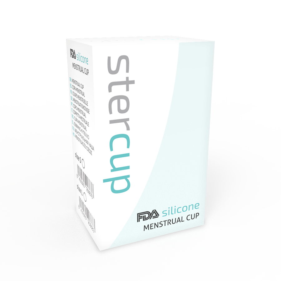 STERCUP - MENSTRUAL CUP FDA SILICONE PINK - SIZE L