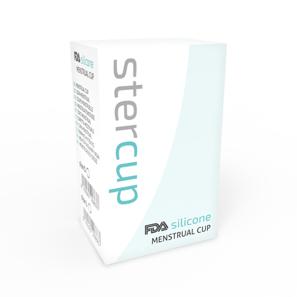 STERCUP - MENSTRUAL CUP FDA SILICONE PINK - SIZE L
