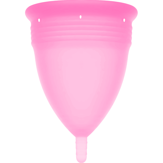 STERCUP - FDA SILICONE PINK MENSTRUAL CUP - SIZE S