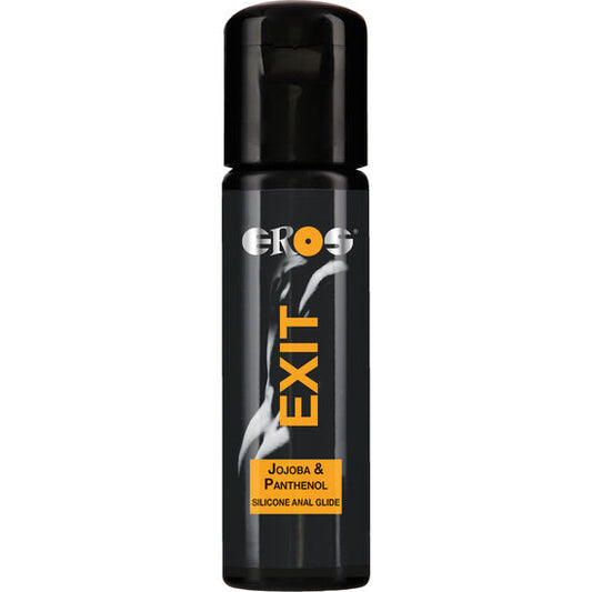 EROS - EXIT LUBRIFICANTE ANAL DE SILICONE COM ÓLEO DE JOJOBA & PANTENOL 100 ML