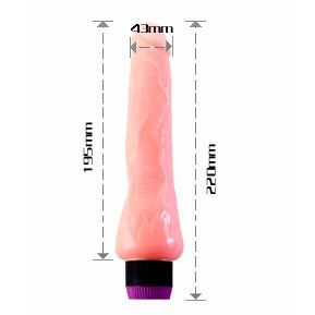 DANCE - REALISTIC VIBRATOR 19.5 CM