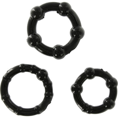 Seven Creacions: Game Three Black Penis Rings