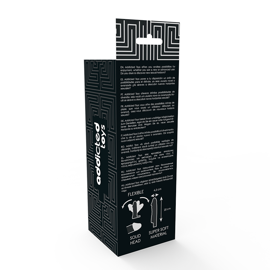 ADDICTED TOYS - EXTENSOR DE PÉNIS PRETO