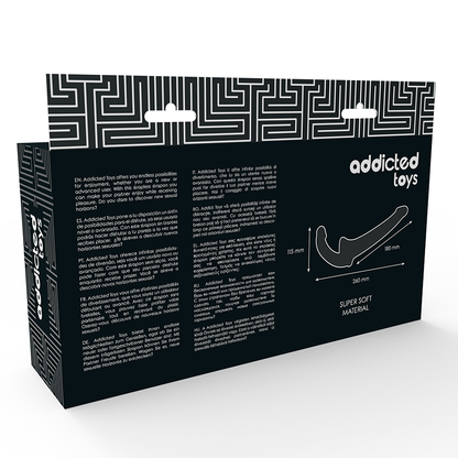 ADDICTED TOYS - ARNÊS COM DILDO SEM ATRAÇÃO NATURAL