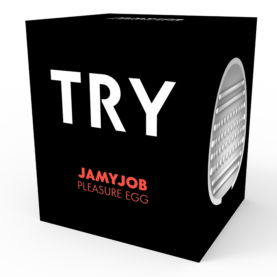 JAMYJOB - DISKRET MASTURBATOR EGG BLACK PROVA VERSION