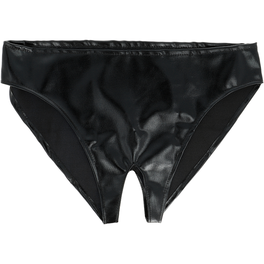 DARKNESS - PANTIES CON ABERTURA UNISEX TALLA ÚNICA