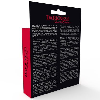 DARKNESS - ARNÉS CON AGUJERO TALLA ÚNICA