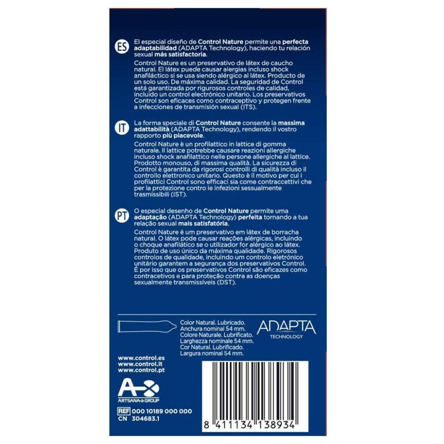 Control: adapta les conversives naturals 24 unitats