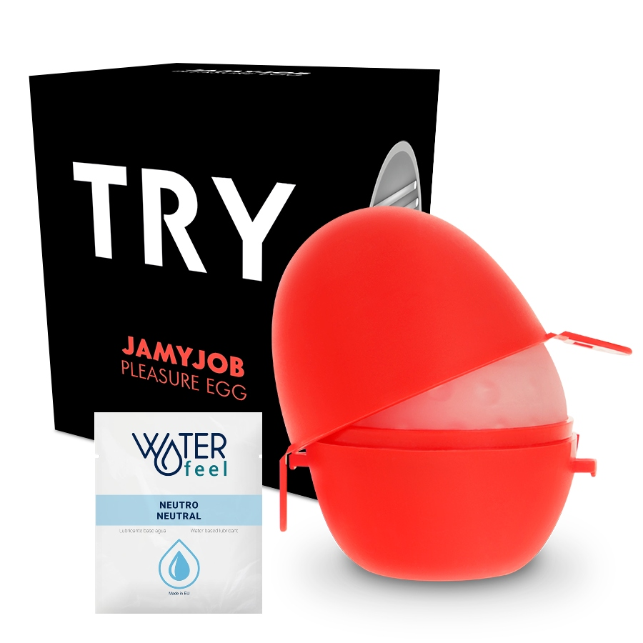 Jamyjob - Versió de l&#39;ou de masturbator discreta de Black Try