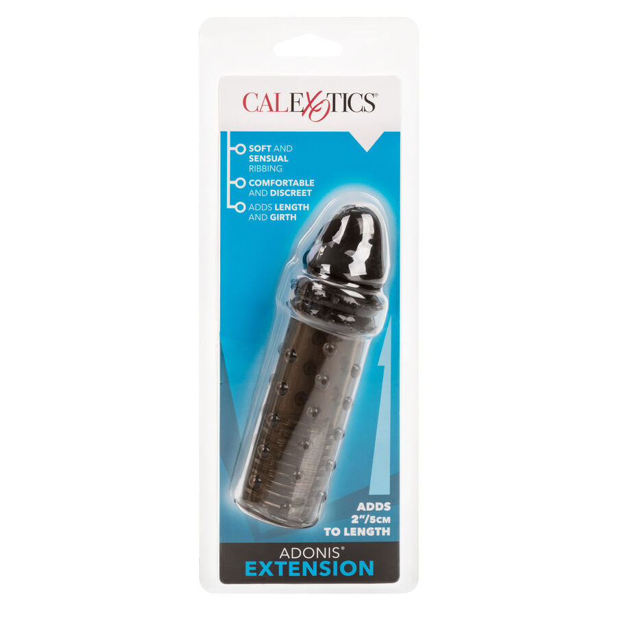 CALEXOTICS - SILICONE EXTENSION FOR BLACK PENIS