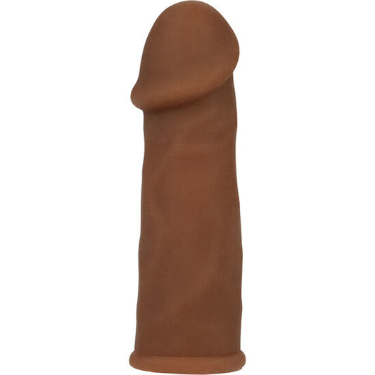 CALEXOTICS - FUTUROTIC BROWN PENIS EXTENSION SLEEVE
