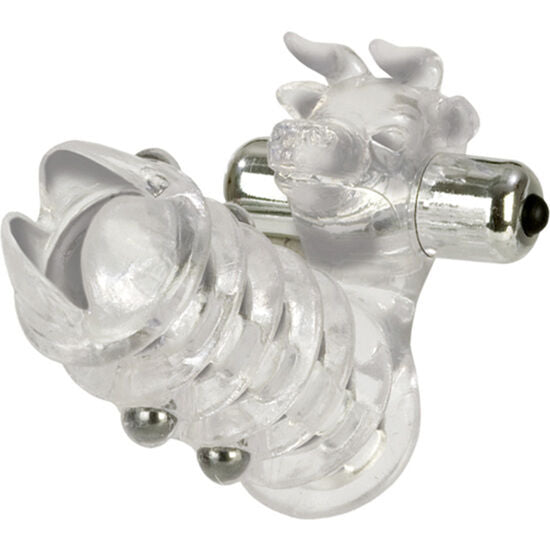 Calexotics - Pene Poopher com vibrador para clitóris