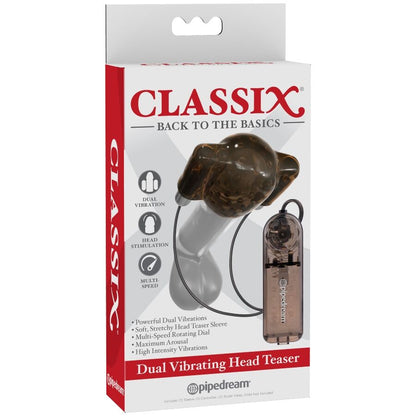 CLASSIX - DUBBEL STIMULATOR MED VIBRATION