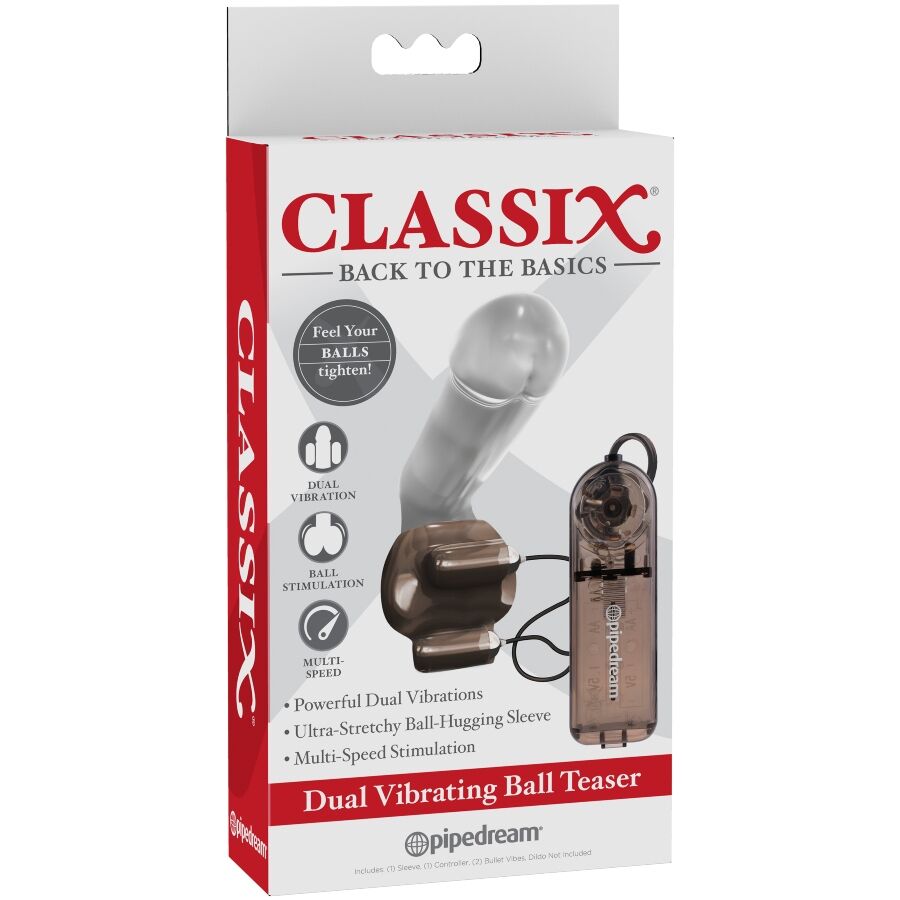 CLASSIX - TESTIKELSTIMULATOR MED VIBRATION