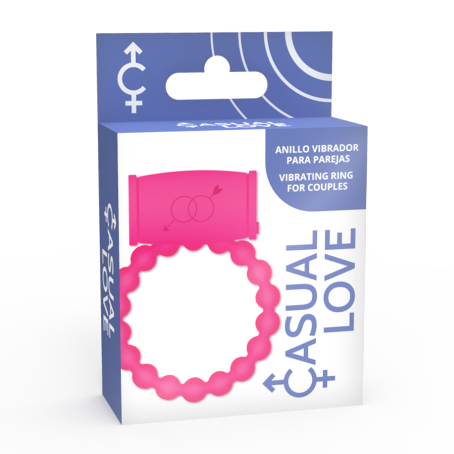 Amor casual - anell vibrador de 25 rosats