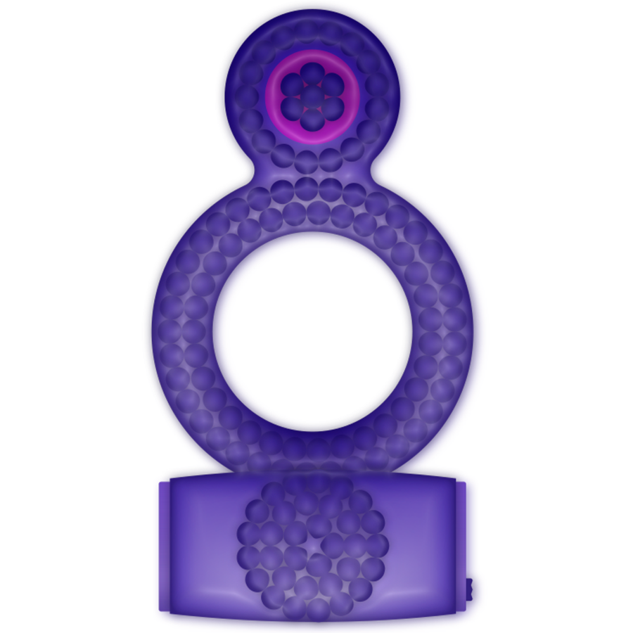 Amor casual - anell doble plaer lila