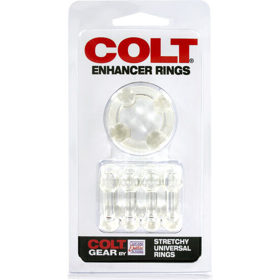 CALEXOTICS - COLT ENHANCER RINGS TRANSPARENT PENIS RINGS