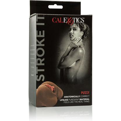 CALEXOTICS - STROKE IT MASTURBADOR VAGINA MARRÓ