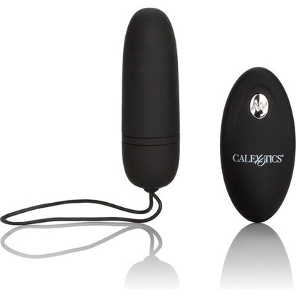 CALEXOTICS - SILICONE VIBRATING EGG WITH REMOTE CONTROL, BLACK