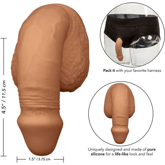 CALEXOTICS - PACKING PENIS SILICONE PENIS 12.75CM CANDY