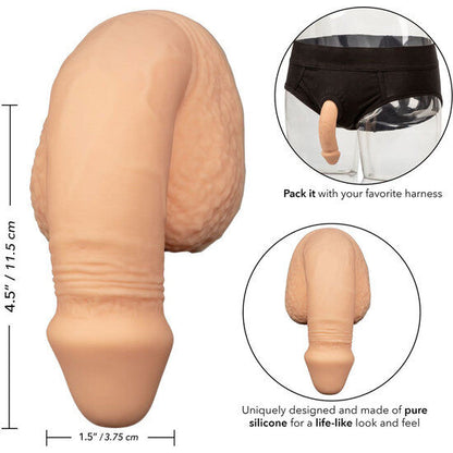 CALEXOTICS - PENIS DE SILICONE PENIANO 12.75CM NATURAL