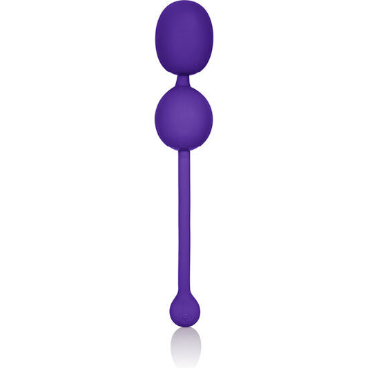 CALEXOTICS - RECHARGEABLE DUAL KEGEL BALLS, PURPLE